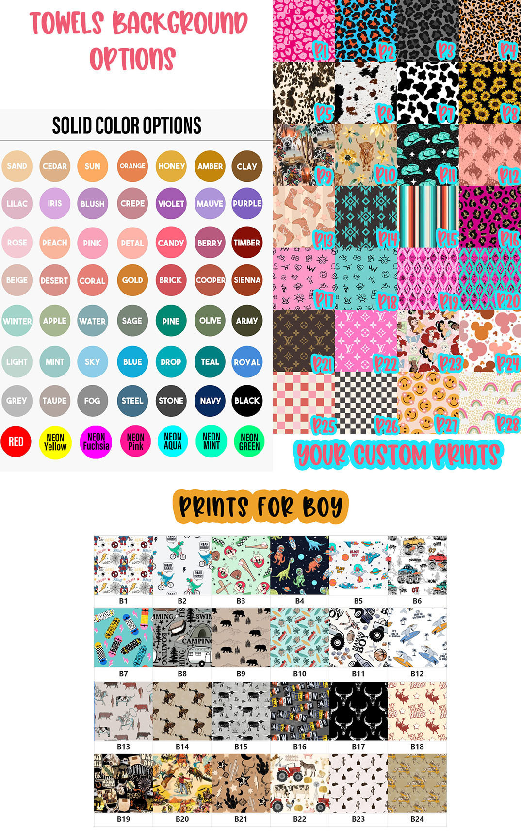 Custom NAME/ Design Beach Towels